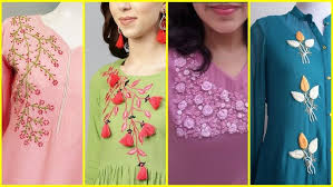 Hand Embroidery Kurtis